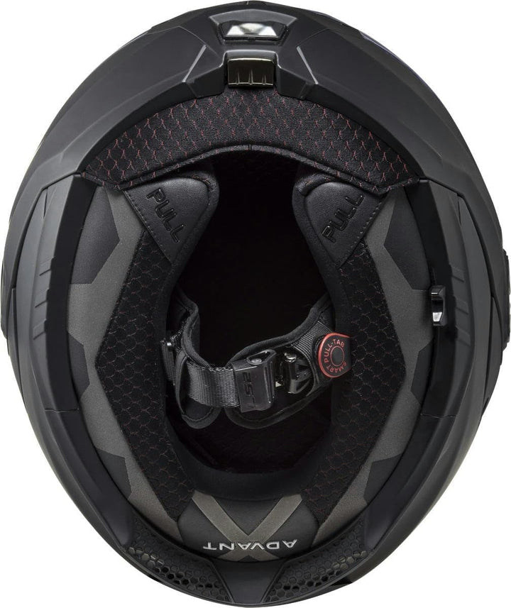 LS2, klapphelme motorrad ADVANT X solid mat black, M M solid mat black, M solid mat black