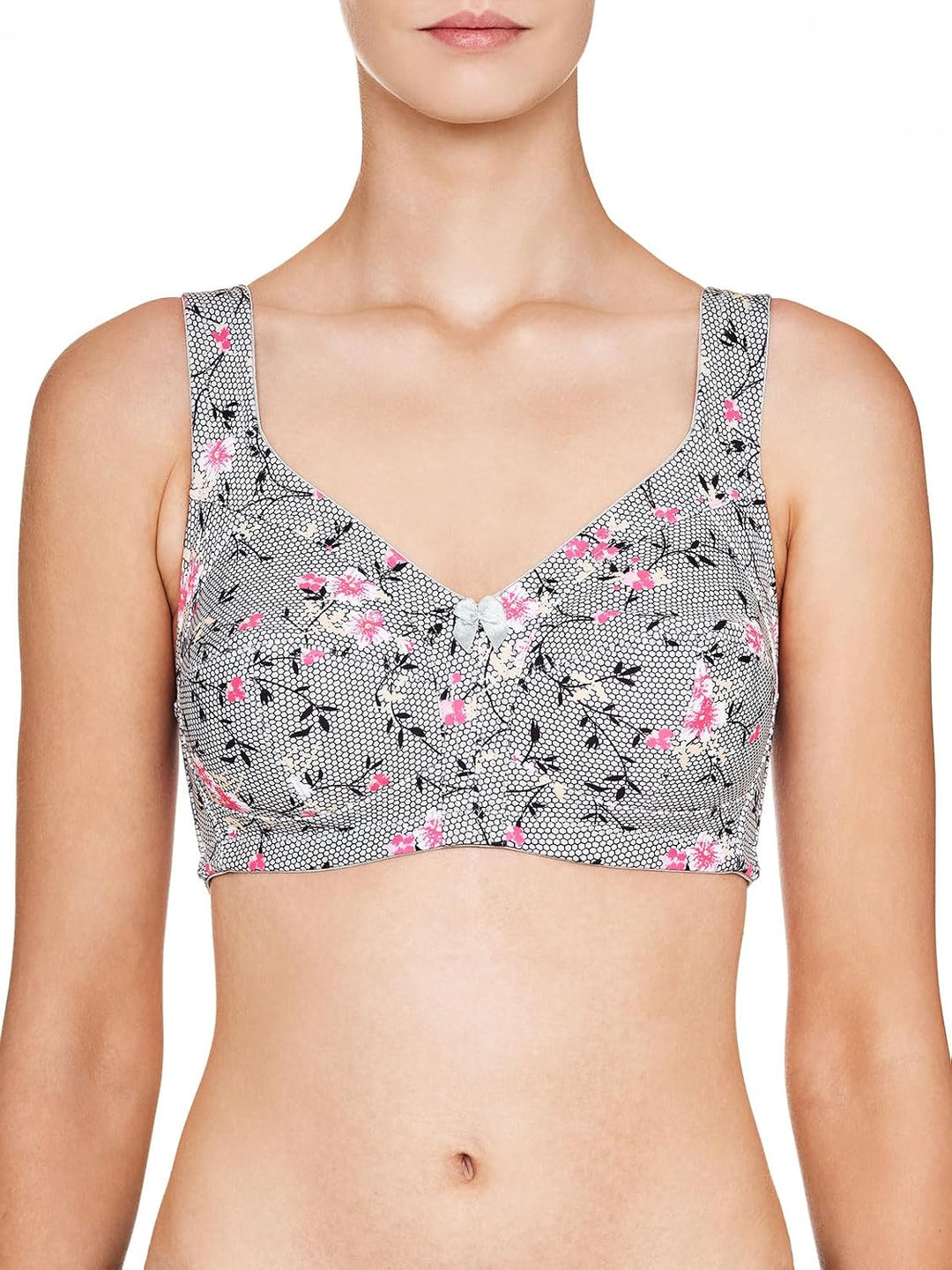 Susa Damen BH 85C Lind-bedruckt, 85C Lind-bedruckt