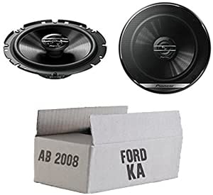 Lautsprecher Boxen Pioneer TS-G1720F - 16,5cm 2-Wege Koax Koaxiallautsprecher Auto Einbausatz - Einb