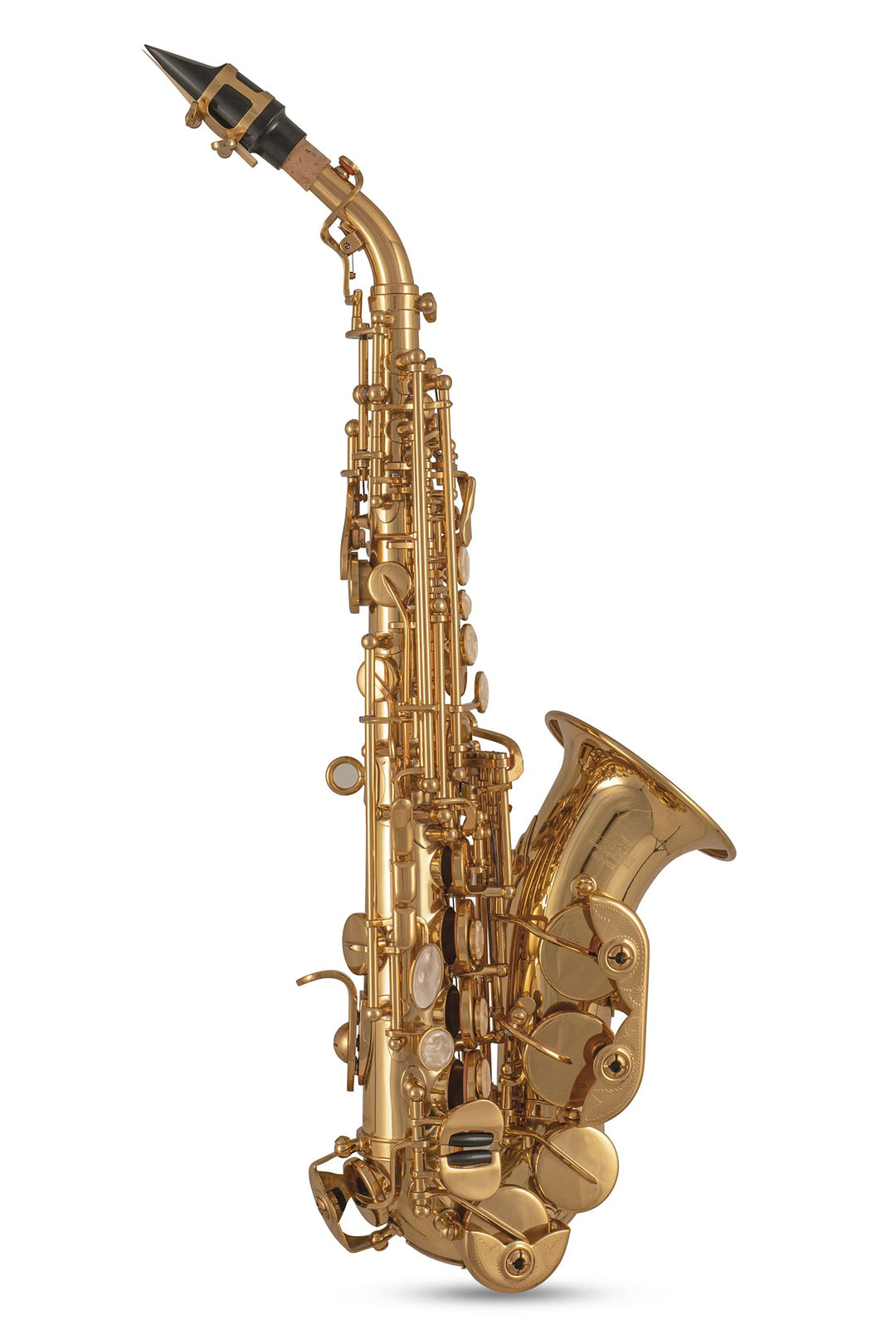 Roy Benson Bb Sopran Saxophon MODEL SG-302 gebogen lack., inkl. Etui, SG-302