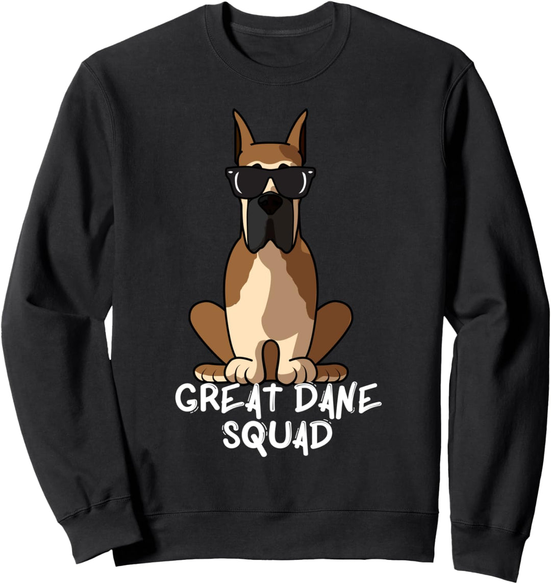 Lustige Deutsche Dogge Kader Hund Deutsche Dogge Mama Sweatshirt