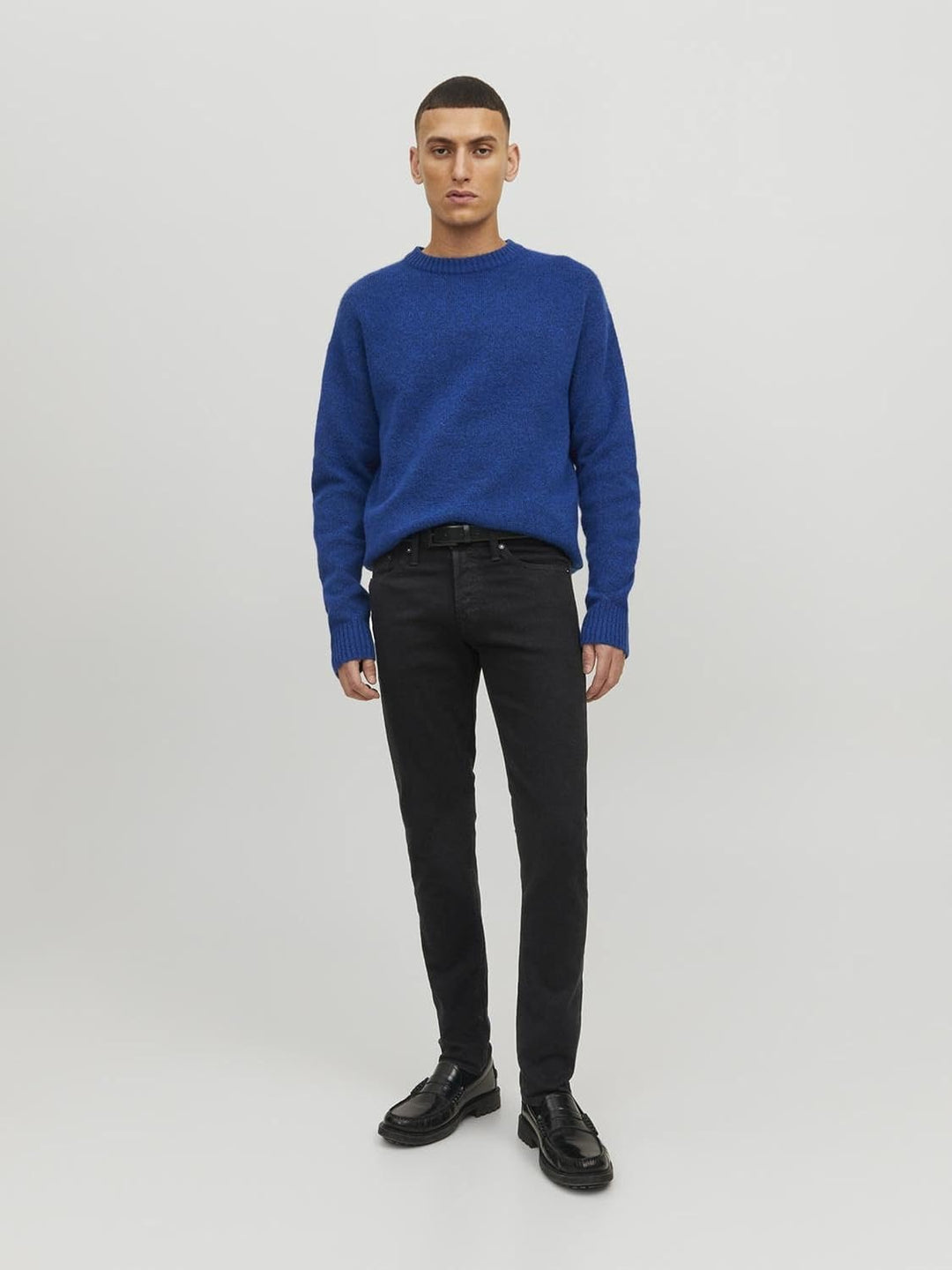 JACK &amp; JONES Herren Jeans Jjiglenn Jjoriginal NA 029 Noos 33W / 30L Black Denim, 33W / 30L Black Den