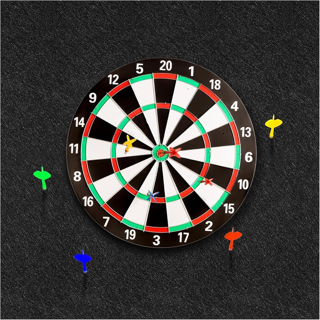 Exquilnova Dartboard-Wandschutz, Filz Dart Wandschutz Selbstklebend, Dartscheiben Umrandung, Wandumr