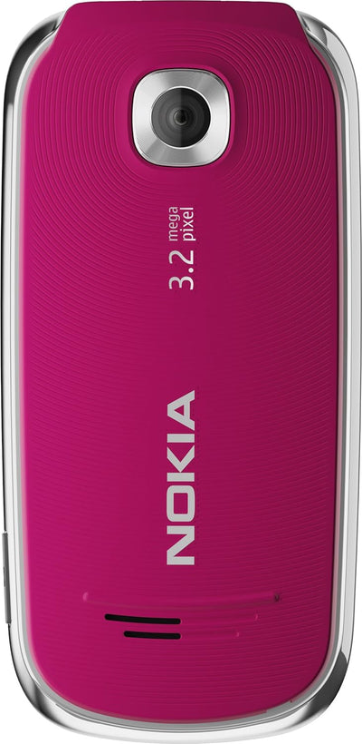 Nokia 7230 Handy (3.2 MP, Musikplayer, Bluetooth, Flugmodus, 2GB Speicherkarte, Slider) Hot Pink, ho