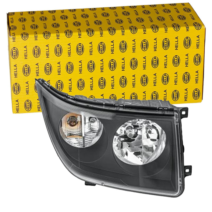 HELLA 1ER 011 592-051 FF-Hauptscheinwerfer - links - für u.a. VW Crafter 30-50 Box (2E_), Links