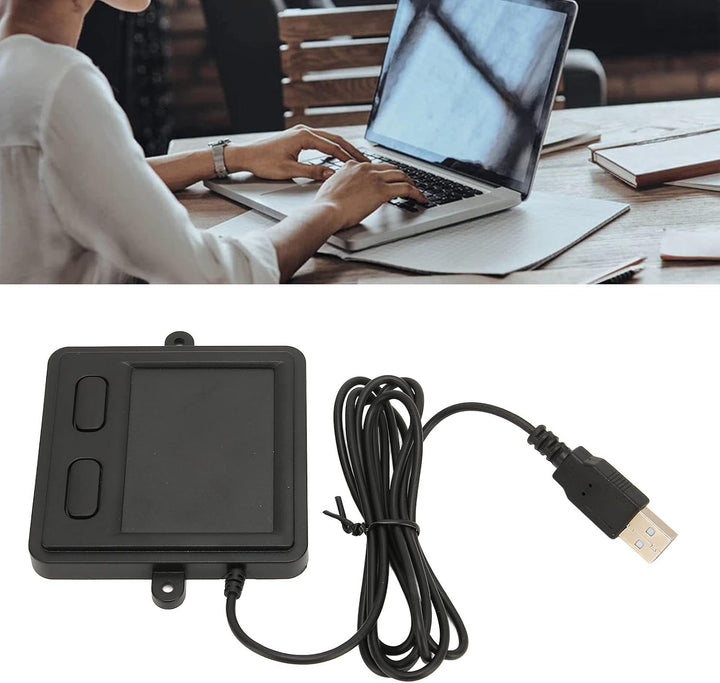 Annadue Kabelgebundenes USB Touchpad, TP-03 Touchpad Maus für Windows, 2 Tasten Design, Eingebettete