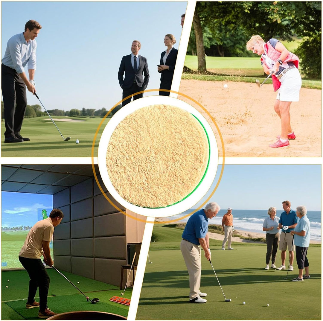 Golf Abschlagmatte - Golf Chipping Matte | Tragbare & Faltbare Sporttrainingsausrüstung Für Drinnen