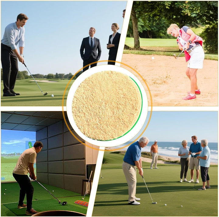 Golf Abschlagmatte - Golf Chipping Matte | Tragbare & Faltbare Sporttrainingsausrüstung Für Drinnen