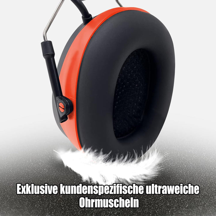 PROTEAR (Aktualisierte Versiont) Gehörschutz mit DAB + / FM-Radio und Bluetooth 5.2, kabellose Kopfh