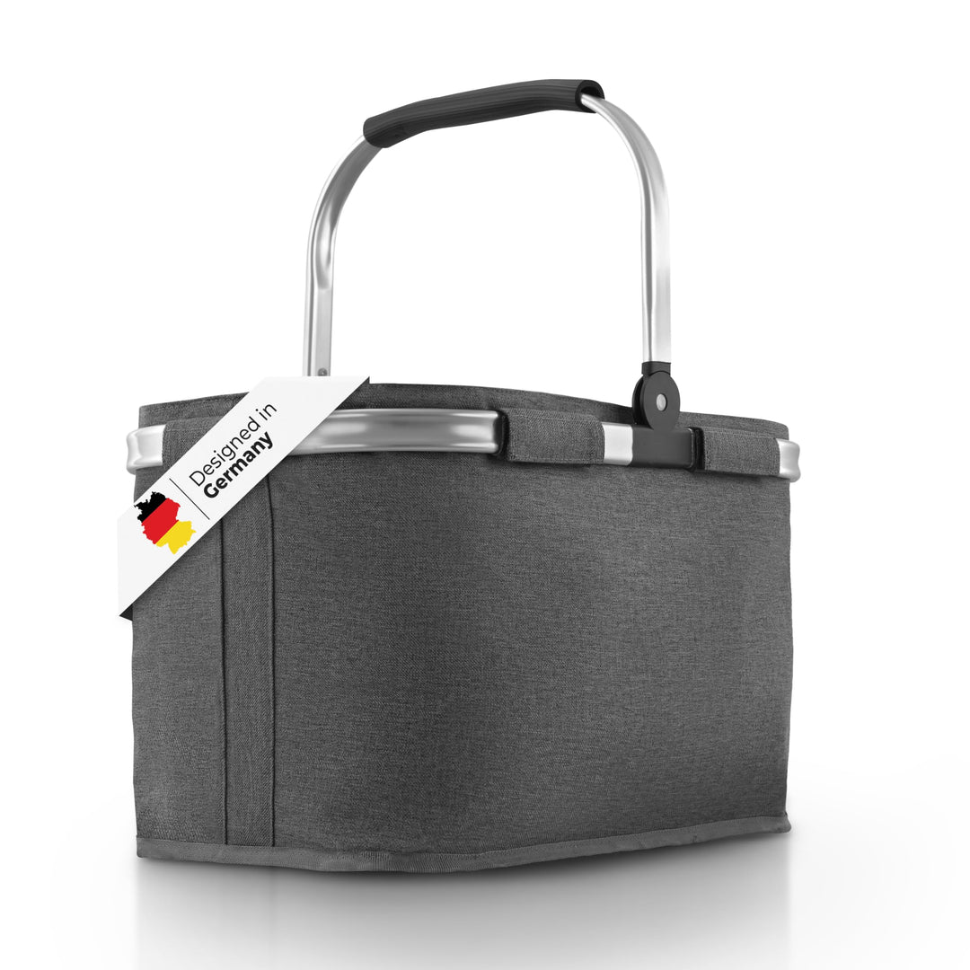 Selinchen® - Premium Einkaufskorb | Hochwertige Einkaufstasche faltbar und mit Aluminium Griff | Ide
