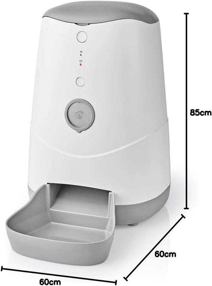 NEDIS SmartLife Futterspender für Haustiere | Wi-Fi | 3,7 l | AndroidT/iOS