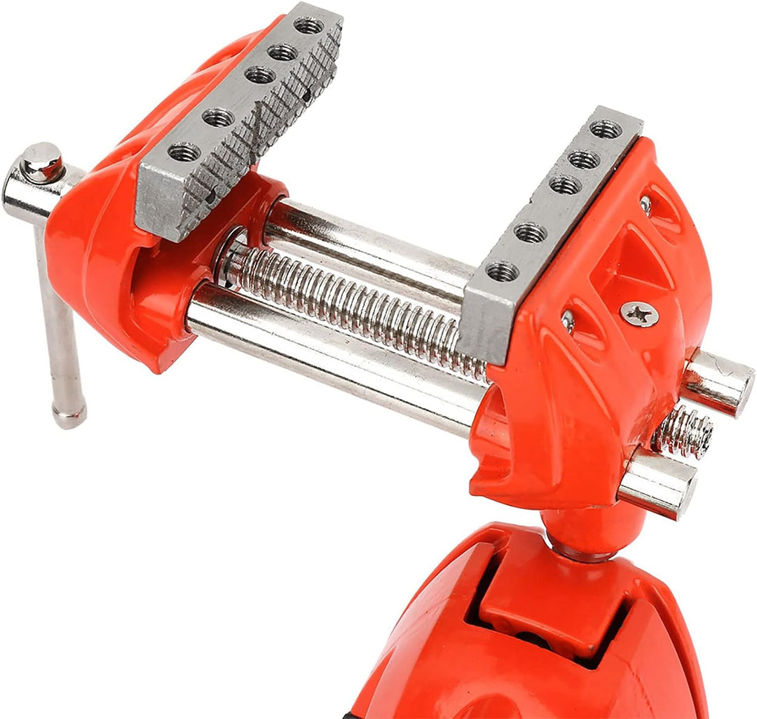 Tischschraubstock Mini 360 ° drehbar Verstellbare 70 mm Backenbreite Arbeitstischzange Tischklemme f