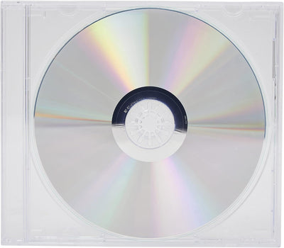 DragonTrading® CD-/DVD-Hüllen, transparent, Profi-Qualität, 10 Stück