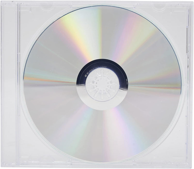 DragonTrading® CD-/DVD-Hüllen, transparent, Profi-Qualität, 10 Stück