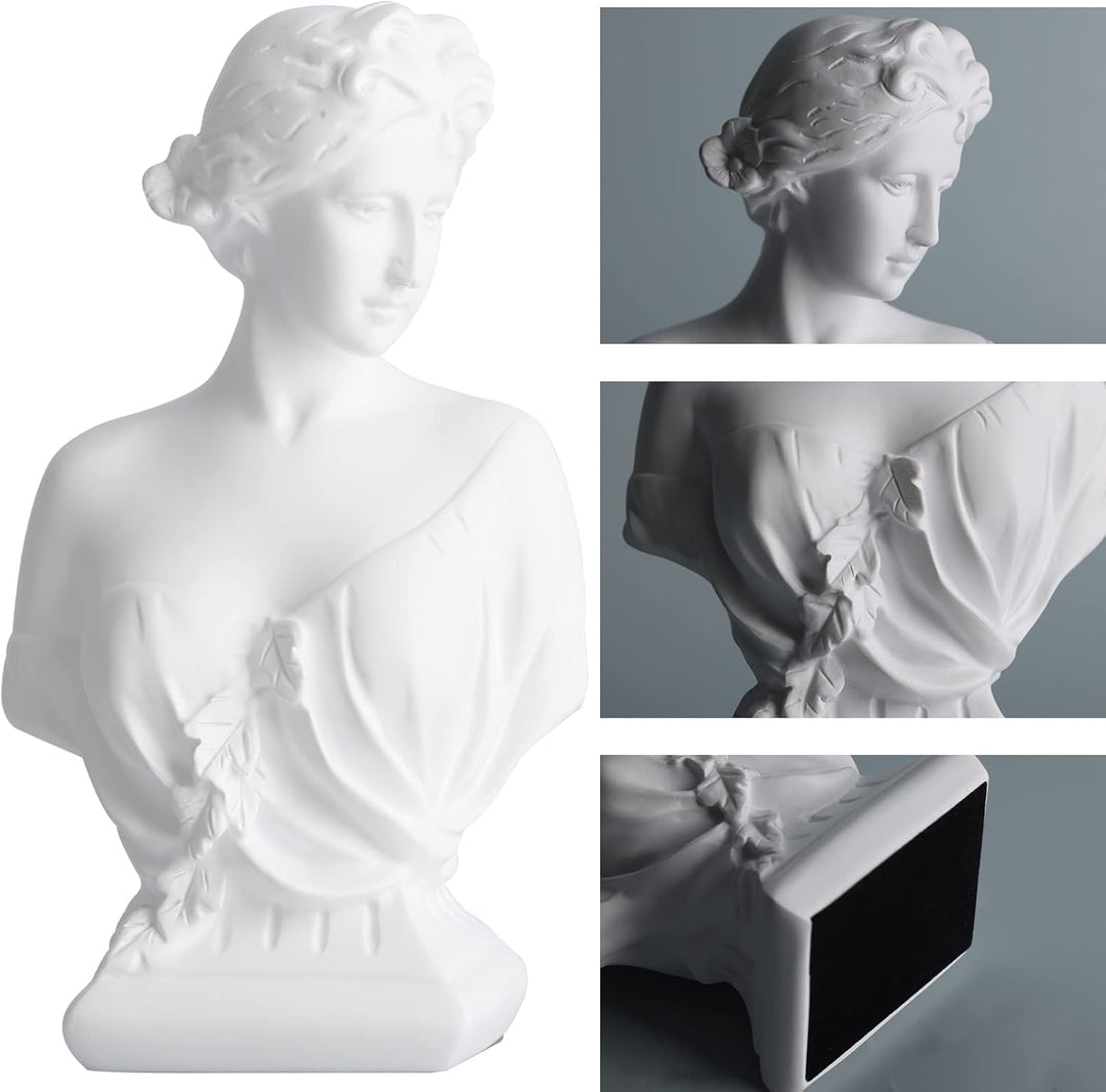DOVDOV Griechische Göttin Dekoration, Junge Venusbüste, Klassische römische Büste, griechische Mytho