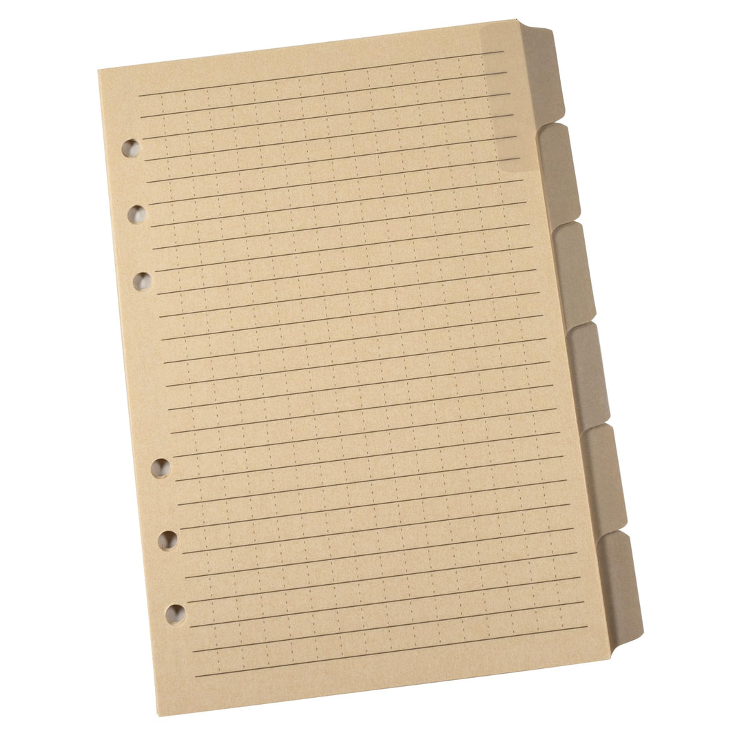 Rite in the Rain Wetterfeste Planer-Tabs Set, 12,7 x 17,8 cm, Hellbraun (Nr. 9271) 4 5/8" x 7" Regis