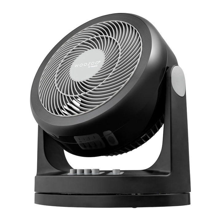 Woozoo, Leiser, leistungsstarker &amp; tragbarer Tischventilator, 33m², Reichweite 13m, Oszillation, Ver