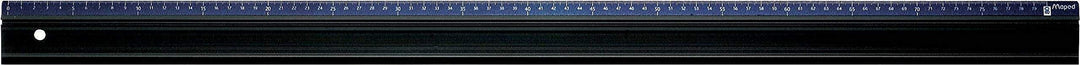 Maped M177080 - Schneidlineal Profila, 80 cm aus Aluminium, schwarz, 1