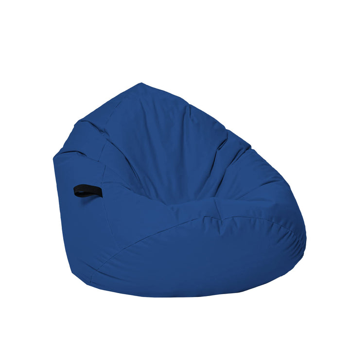 Sitzsack Tropfenform Kastanie - für Kinder &amp; Erwachsene – Indoor wie Outdoor da er Wasserfest ist– f
