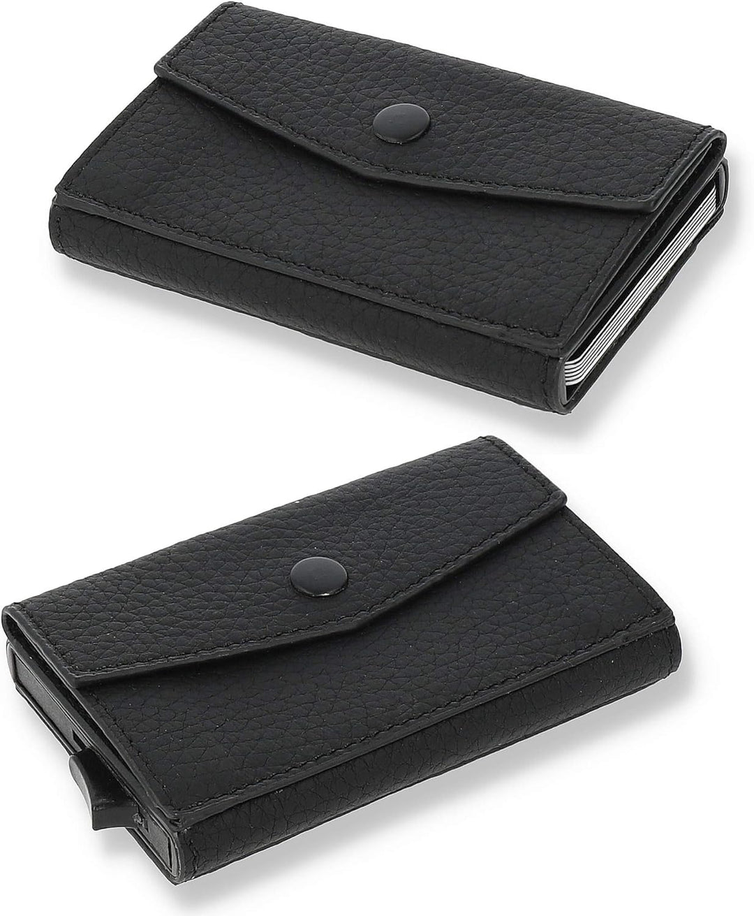 Solo Pelle Kartenetui | Kreditkartenetui | Leder Geldbörse Slim Wallet Portmonee | Geldbeutel mit RF