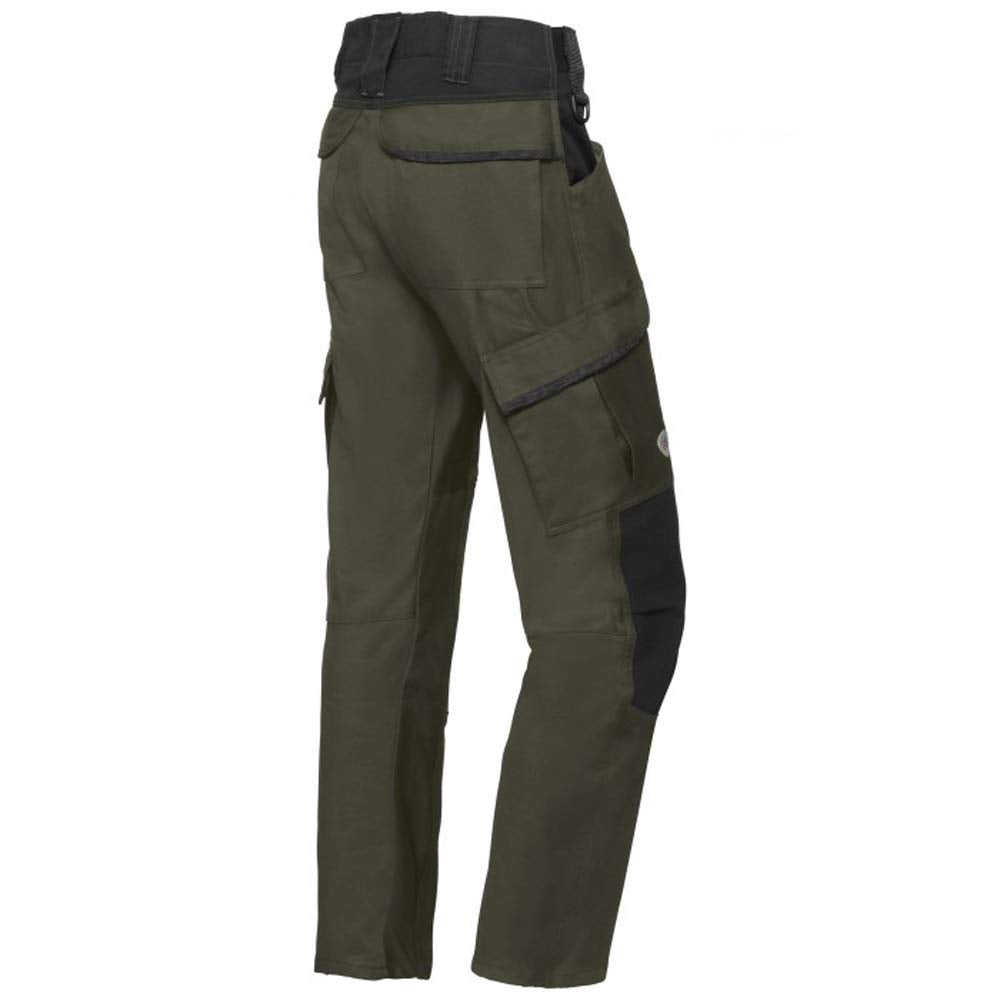 BP 1826-033-7332-54l Arbeitshose für Männer, Höhere Taille am Rücken, 225,00 g/m² Stoffmischung mit