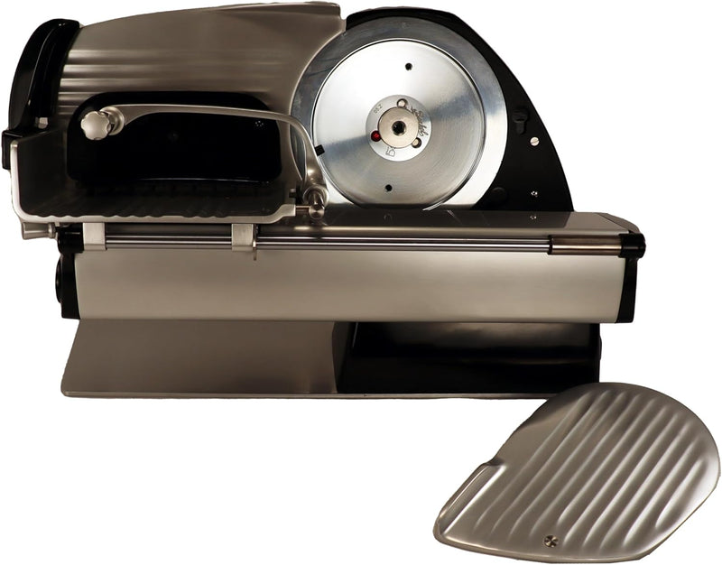 Berkel Aufschnittmaschine Home Line 200 Plus in schwarz - Küchenschneidemaschine inkl. Messerabnehme