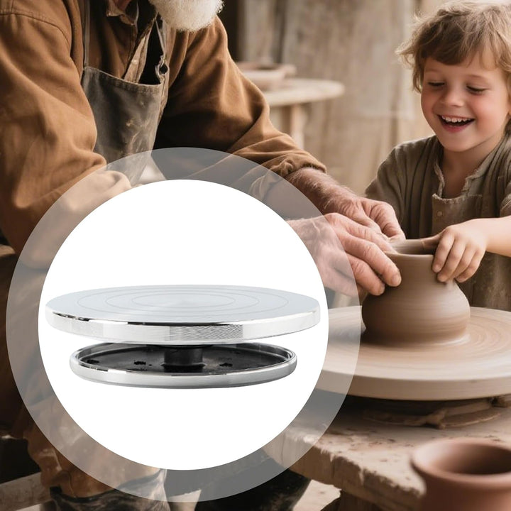 Modellierscheibe | Aluminiumlegierung Ton Töpferscheibe | Multifunktionales Werkzeug Für Kunstprojek