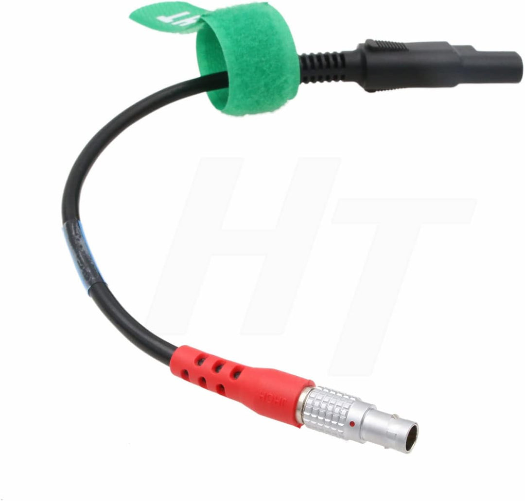 HangTon Externes Stromkabel für Sokkia GRX1 GRX2 GRX3 GNSS Receiver 5-polig (12 V SAE Stromkabel) 12