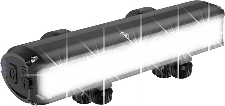 Monkey Home 2600Lumen Superhelle LED Fahrradlampe, Temperaturkontrolle, STVZO Standard, USB wiederau