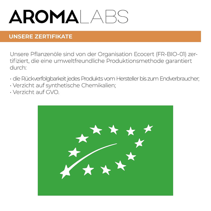 Bio - Pflanzliches Weizenkeimöl - 100mL - 100% Rein, Natürlich, Kaltgepresst und AB zertifiziert - A