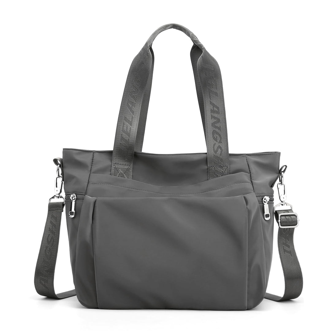 DIRRONA Mode Damen Umhängetasche Multi Pocket Multi Fach Crossbody Bag Gross Beiläufig Umhängetasche