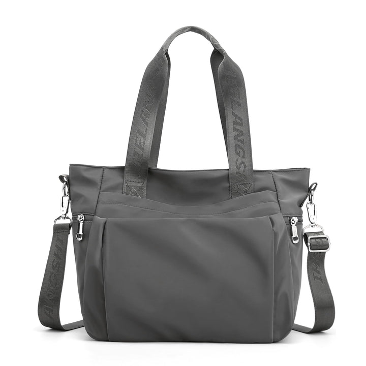 DIRRONA Mode Damen Umhängetasche Multi Pocket Multi Fach Crossbody Bag Gross Beiläufig Umhängetasche
