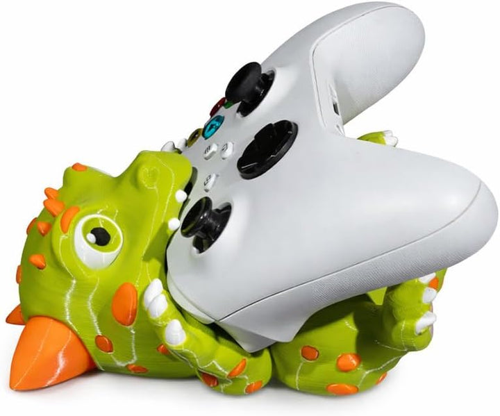 Drakonischer Controller-Halter – Drache hält Controller im Maul | Für PlayStation &amp; Xbox | Gaming De