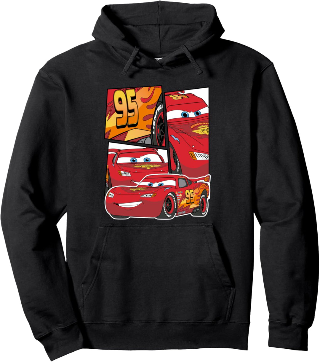 Pixar Cars Lightning McQueen Grid Pullover Hoodie