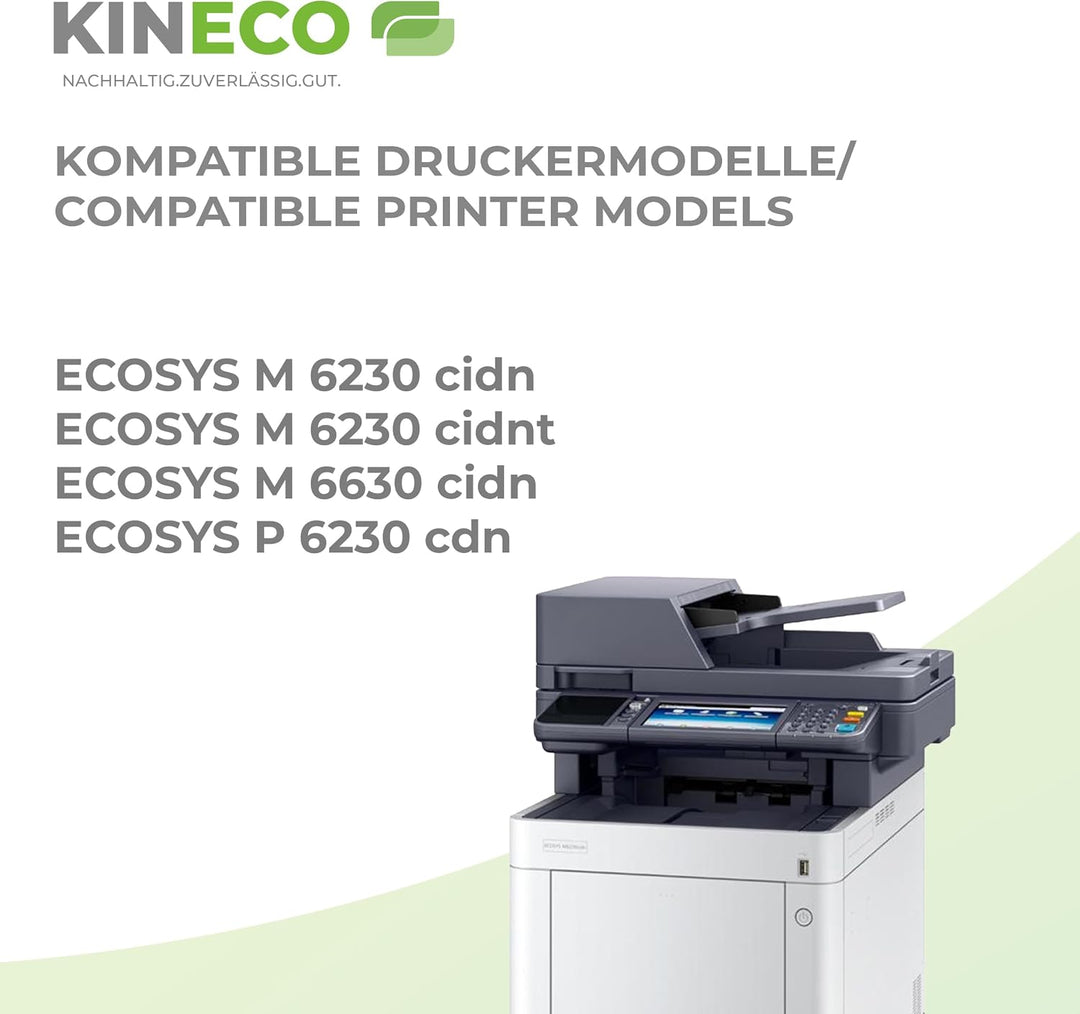 Kineco Set 4 Toner kompatibel für Kyocera TK5270 TK-5270 ECOSYS M6230cidn M6230cidnt M6630cidn P6230