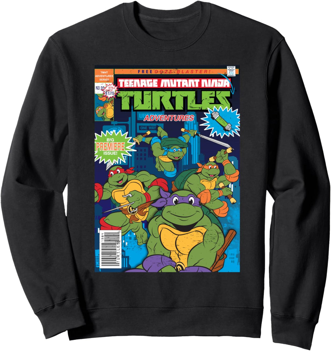 Teenage Mutant Ninja Turtles TMNT Adventures Cover Sweatshirt