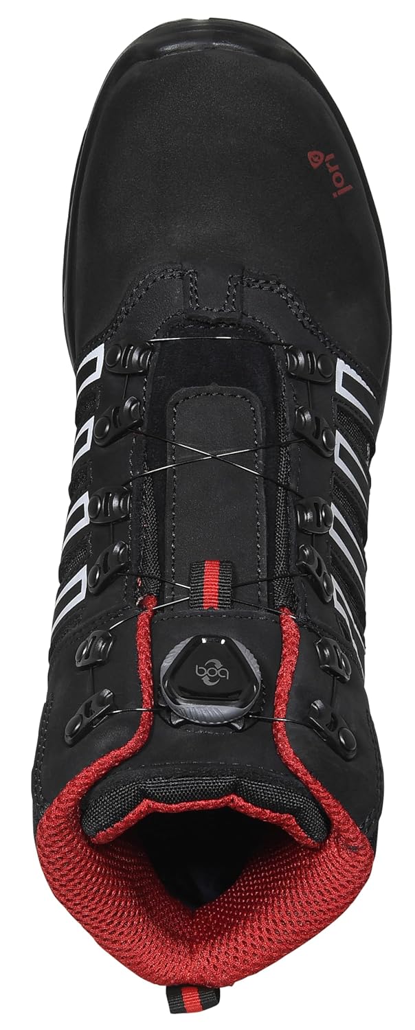 JORI Sicherheitsschuhe JO TWIST BOA Mid S1P, Herren, Sneaker, sportlich, Schwarz, Kunststoffkappe -