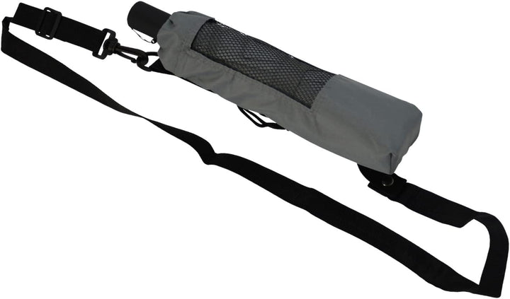 iX-brella Trekking XL Taschenschirm 115 cm gross mit Umhängetasche grey, grey