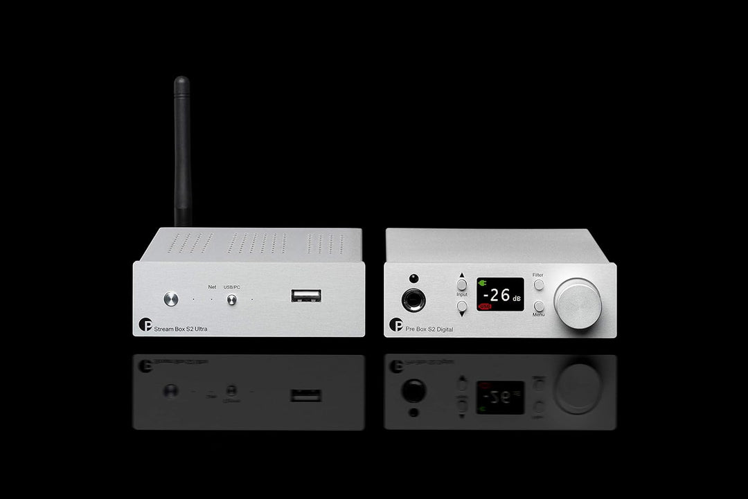 Pro-Ject Stream Box S2 Ultra (Silber), Silber