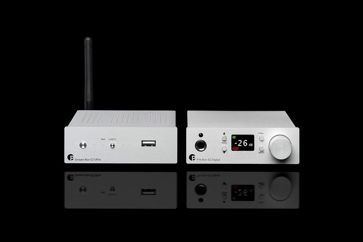 Pro-Ject Stream Box S2 Ultra (Silber), Silber