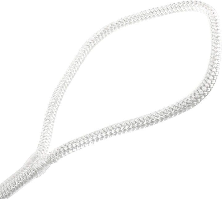 BOOMSTART 4 Stück Boot Seil 12mm Festmacherleine mit Auge Nylon Doppelt Geflochten Fenderseil Dock L