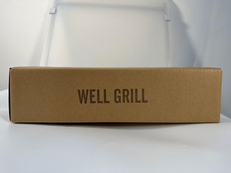 WELL GRILL 15 x 22 cm Hochwertiger Ofenrost Kaminrost Feuerrost Massivem Stahl Ascherost für viele K