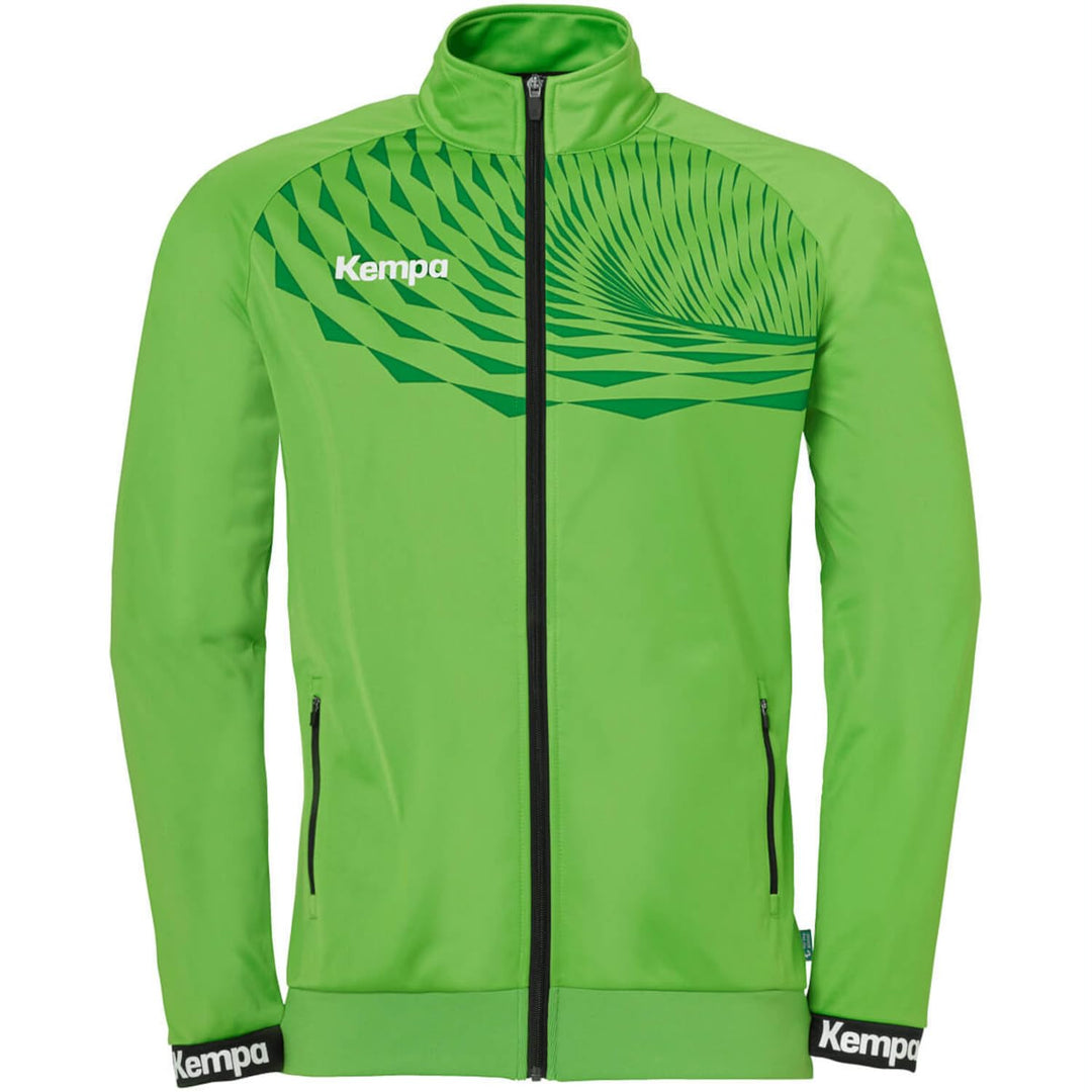 Kempa Herren Wave 26 Poly Jungen Sport Fussball Training Sweatshirt Sweatjacke, Grün (hope green/lag