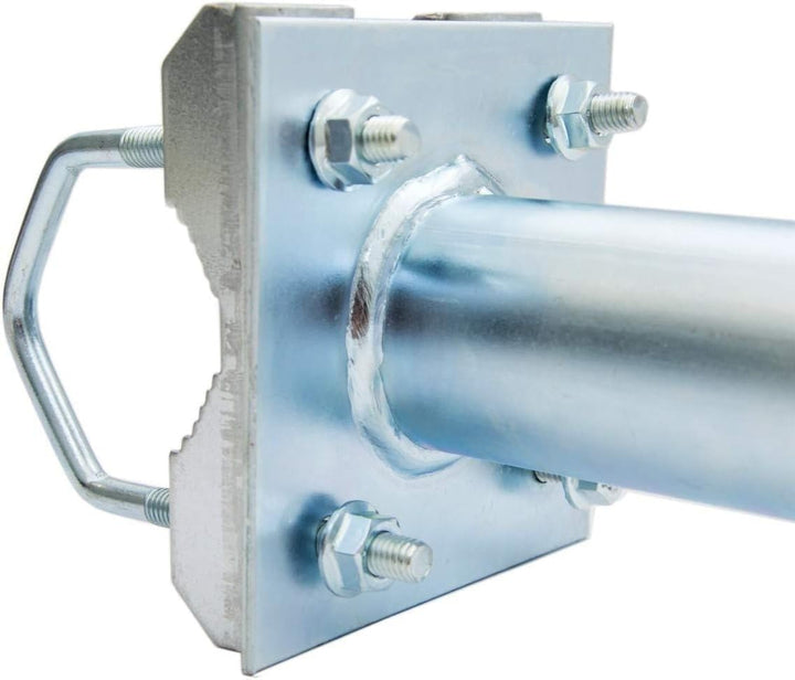 Mastausleger Stahl 55 cm Geländerhalter Sat Antenne Ausleger Länge 55 cm, Länge 55 cm
