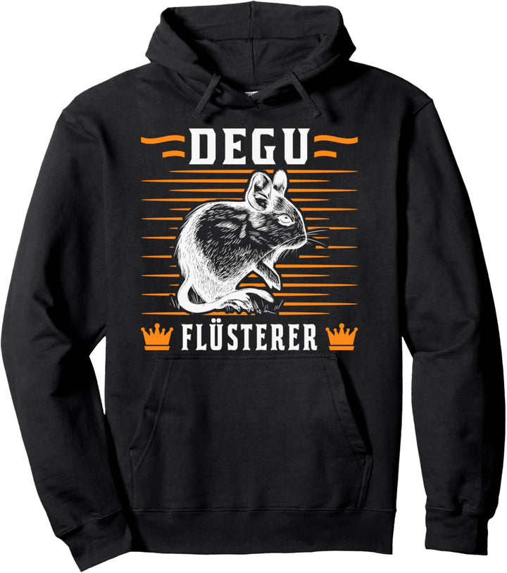 Degu Flüsterer Nagetier Degus Pullover Hoodie