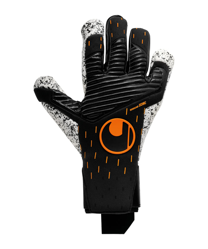 uhlsport Speed Contact Supergrip+ Torwarthandschuhe 8.5 schwarzweissorange, 8.5 schwarzweissorange