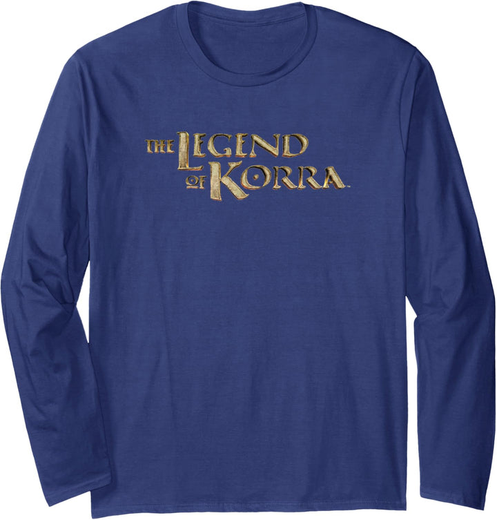 The Legend of Korra Golden Stone Show Logo Langarmshirt