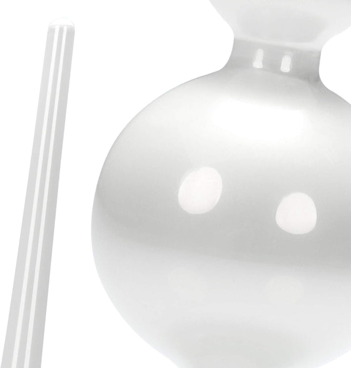 com-four® Weihnachtsbaumspitze glänzend - Christbaumspitze aus echtem Glas für Weihnachten - Tannenb