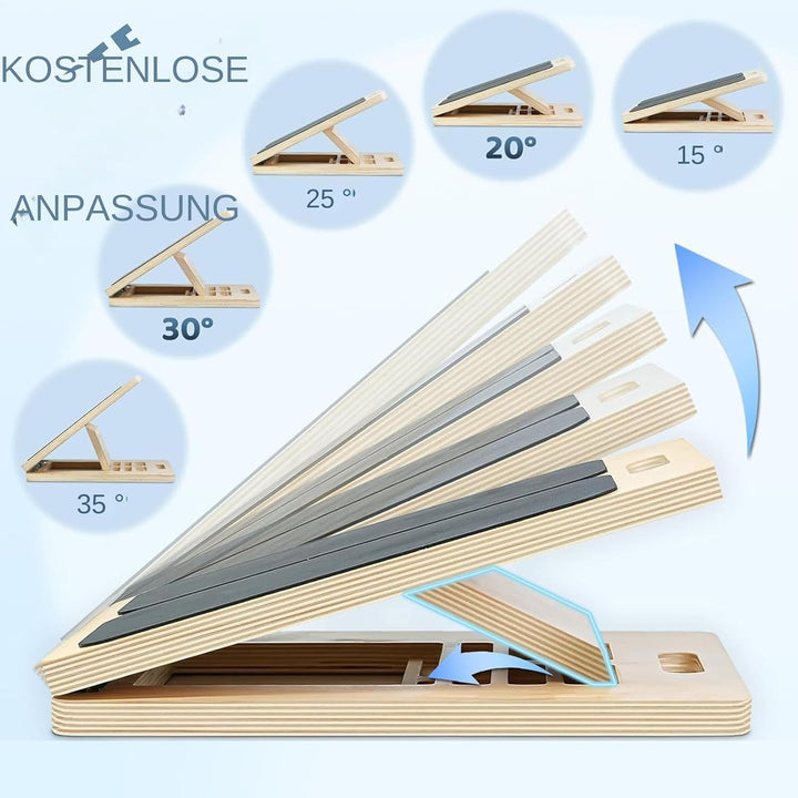 Professionelles Schrägbrett Aus Holz, Wadendehner Schrägbrett, Schrägbrett Für Kniebeugen, Verstellb
