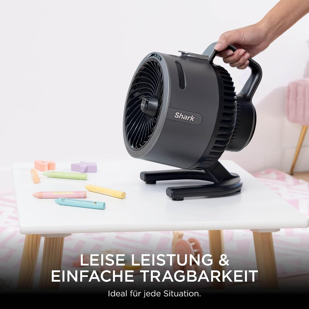 Shark FlexBreeze HydroGo – Leistungsstarker Nebelventilator, Kühlung im Innen- und Aussenbereich, Le